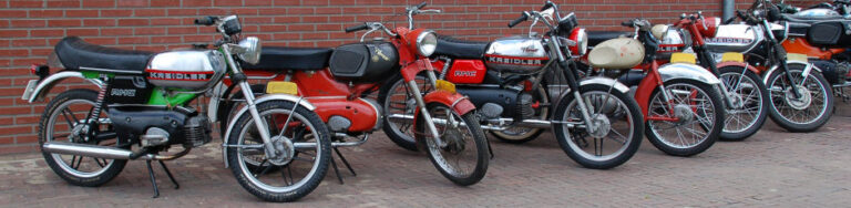 Hele oude brommers